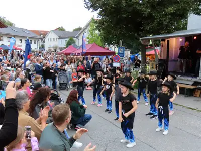 Tanzeinlage der Rock'n Roller